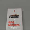 Pet Parents Washable Dog Diapers (3pack) + Extendrs of Durable Doggie Diapers, Premium Dog Diapers Female (Medium, Natural)