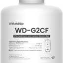 Waterdrop G2CF Filter, Replacement for G2 & G2P600 & G2MNR Reverse Osmosis System, 12-month Lifetime