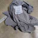 Wikiwiki 10ft Solar LED Offset Hanging Market Cantilever Patio Umbrella for Backyard, Poolside, Lawn and Garden, Easy Tilt Adjustment, Polyester Shade & Cross Base, Dark Gray