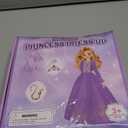 Meland Princess Dress Up for Girls, Dress Up Clothes for Halloween Costumes, Birthday Gift for Toddlers Aged 3-10 Years Old (7-8 Years)