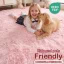 Pink Rugs for Girls Bedroom Plush Fluffy Cute Carpets for Kids Room Decor
4x6 Kawaii Vibrant Carpet for Baby Nursery, Plush Shag Teen Girl Barbie Rugs, Thick Fur Dorm Rugs Living Room Ballerina Decor