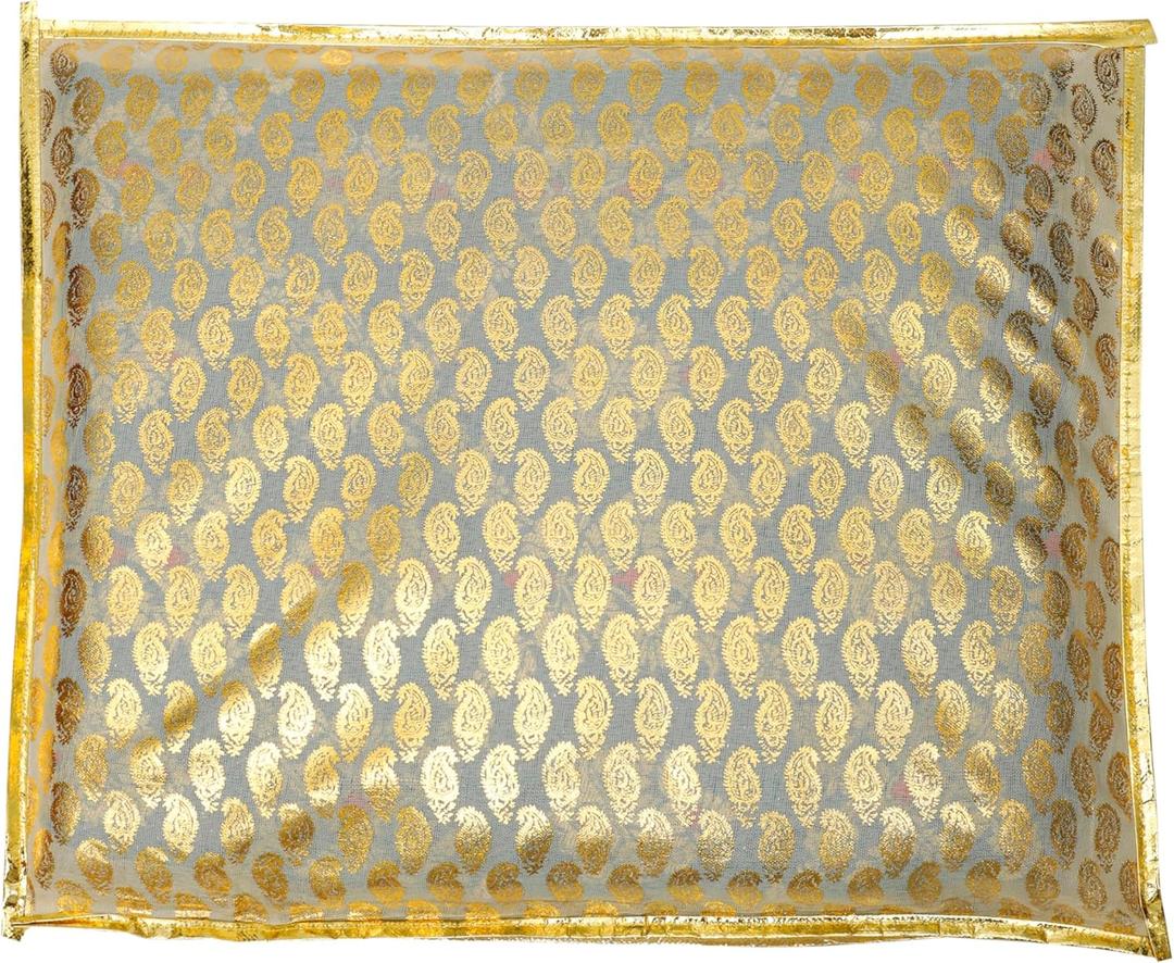 Set of 10 Pc Transparent Saree Covers/Saree Bags/Storage Bags/Clothes Covers with Stainless Steel Zip Lock Combo (Suitable for Single Saree Pack) (STYLE 3)