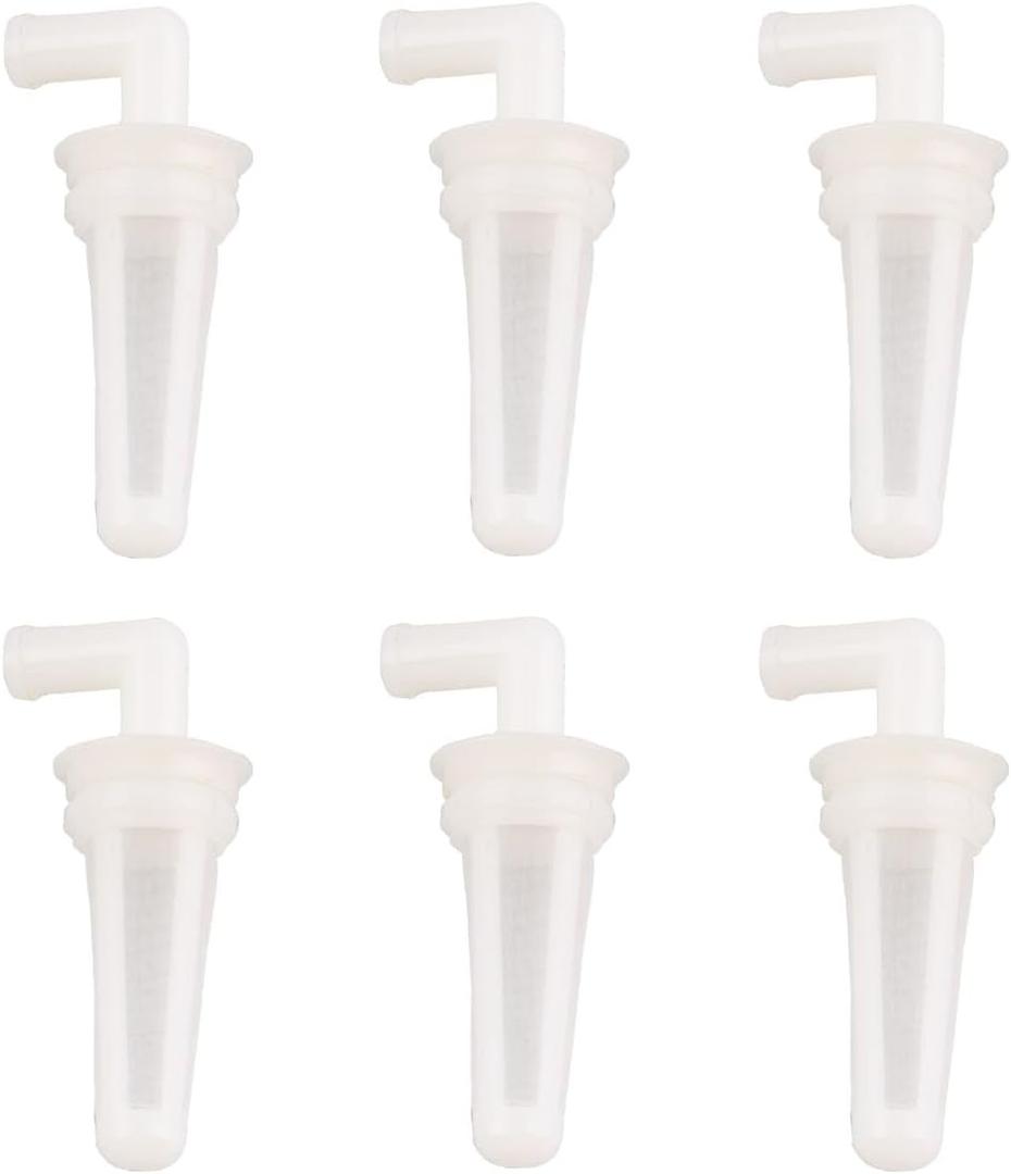 433190 Fuel Filter (6pcs) Replacement for Evinrude Johnson OMC BRP Outboard 90-175HP