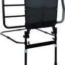 Sangohe Bed Rail for Elderly, Extra Large Heavy Duty Safety Rail for Seniors, Bed Assist Grab Bar Handle with Storage Pocket, Safety Bed Rails for Elderly Adults Getting in & Out of Bed, 504F