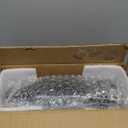 PENSUN Tail Lights Assembly Set Compatible With 2003 2004 2005 2006 Chevy Silverado 1500 2500 Rear Brake Lamp Pair Left+Right W/LED Black GM2800161 GM2801161