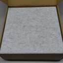 Large Cork Board Alternative | Cork Boards Cork Tiles for Walls | Aesthetic Felt Bulletin Board Pin Board for Office, Home & Classroom | Felt Wall Tiles (12-Pack) | Marble