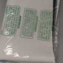 Bathroom Rugs Set 2 Pieces,Thin Bathroom Mats,Toilet Rugs,Quick Dry,Non-Slip,Machine Washable,Low Pile,Absorbent Bath Mats,Shower,Sink,Home Decor Accessories.White,1'5"x2'3"+1'8"x2" U Shape