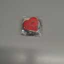 4 x Personalized Leather Heart Bookmark with Initial, Cute Letters Custom Corner Book Mark for Reading Women, Student, Book Lovers, Teacher Appreciation Gifts, Book Accessories (E)