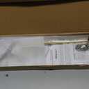 Hibbent Universal Metal Side Mount Toilet Handle Replacement Kit, Brass Toilet Flush Tank Lever with Stainless Steel Flapper Chains for Most Toilets, Chrome Finish