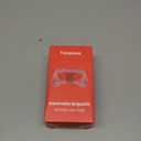 TRANSNOVO Hand Grips for Switch 2Wear-Resistant Switch Accessories Controller Grips for JoyCon2 Pack Comfort Handles (Transparent)