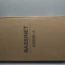 4-in-1Bedside Bassinet Sleeper, 6 Height, Mesh, Washable Mattress, Crib