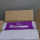 Poise Incontinence & Postpartum Pads for Bladder Leaks, 6 Drop Ultimate Absorbency, Long Length, 90 Count