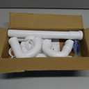 Bathroom Sink Drain Kit,for Most 1-1/4 Bathroom & Kitchen Sink Drain Repair,1-1/4 P Trap or S Trap Sink Plumbing Kit,Sink Pipe Replacement Parts