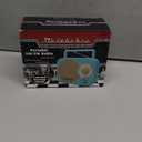 Studebaker SB2000TG Turquoise/Gold Retro Classic Portable AM/FM Radio with Aux Input Limited Edition