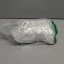 8 Inch Rectangular Appetizer Plates, Ceramic Dessert Plates, Salad Plates Set, Small White Serving Plates for Salad, Appetizer, Snack, Sushi, Microwave, Oven, Dishwasher Safe, Set of 8