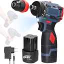 Cordless Screwdriver Kit, Weytoll 16.8V 2in1 Brushless Electric Screwdriver, 45Nm Torque, 2 Batteries, Cordless Drill Driver Kit, Home Appliances Furniture Installation Automotive Electronics Repairing