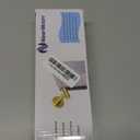 NearMoon Hand Towel Holder/Towel Ring, Thicken Stainless Steel Hand Towel Bar for Bathroom, Rustproof Wall Mounted Towel Rack, Contemporary Style Bath Accessories, 9 Inch (2 Pack, Chrome Finish)