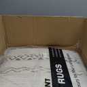 Area Rugs for Living Room Washable Living Room Rug Soft Neutral Indoor Floor Carpet Non-Slip Stain Resistant Modern Boho Rugs for Bedroom Dining Room Kids Room Nursery Office Home Brown (8' x 10' (Rectangular), Light Brown/Cream)