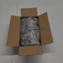 DecoBasics Cabinet Hinges Brushed Nickel for Kitchen Cabinets Doors (25 Pair -50 Pcs) -1/2" Overlay (Variable) -Self Closing Kitchen Cabinet Hinges Flush Mount w/Silicon Bumpers & Hardware Screws (50 Pack, Brushed Nickel)