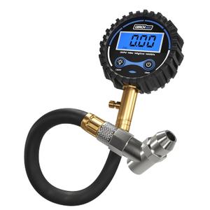 GERCHWAY Digital Tire Pressure Gauge 200 PSI - Accurate Air Pressure Gauge for Tires with Easy-to-Read Numbers & 45 Angle Chuck