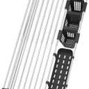 Black Expandable Roll Up Dish Drying Rack Up to 22.8''with 2 Storage Baskets,Over The Sink Kitchen Rolling up Dish Drainer Drying Rack , Foldable,Rollable,for Kitchen Dishes(Expandable Width Size)