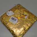 ODASDO Gymnastics Leotard for Girl Tulle Sleeve One Piece Bodysuit Glitter Shiny Metallic Ballet Dance Top Halloween Costume (Gold)