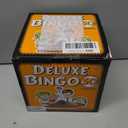 Regal Bingo Deluxe Game Set for Adults and Kids - Includes 8 Inch Wheel Cage, 75 Balls, Master Board, 50 Cards and Colorful Chips - Fun Family Game Night