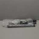 1 Inch Black Curtain Rods for windows, Heavy Duty Adjustable Splicing Single Curtain Rod with Brackets (30-60")