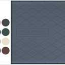 URMONA 37" x 22" Waterproof Silicone Mat in Multiple Sizes & Colors, Under Sink Mat for Kitchen & Bathroom, Pet Food Pad for Dogs & Cats, Kitchen Cabinet Liner, Multi-Purpose for Storage Gray