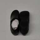 Shoes for Crews Clogs for Women, Slip Resistant, Water Resistant Slip-On Work Shoes for Food Service Chefs Kitchen Nurses Garden, Black, Leather (9, Black Kelsey)