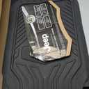 Plasticolor 001668R01 Jeep Weatherpro 4 Piece Floor Mats Set, Floor Mats, One Size, Black