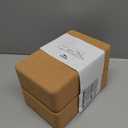 Trideer Cork Yoga Blocks, 2 Pack Yoga Blocks Natural Cork, High Density Yoga Block with Non Slip Surface, Eco-Friendly Yoga Accessories for Women, Ideal for Yoga, Pilates, Stretching