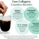 ALGAECAL Collagen: 4 Clinically-Supported Peptides VERISOL, FORTIGEL, UC-II, FORTIBONE, Anti-Aging Hydrolyzed Collagen Powder, 30 Servings, Made in USA