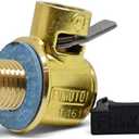 Fumoto F-133: STANDARD VALVE WITH 12MM-1.25 THREADS WITH LEVER CLIP