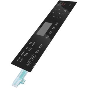 DG96-00850H Range Membrane Switch Touchpad Control Panel Fit for Samsung Electric Range Oven NE63A6511SS NE63A6511SG, Replaces AP7032886 PS16634295 EAP16634295