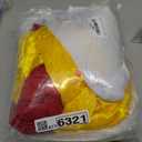 KUFV Women's Princess Costume Dress Snow White Princess Costume with Headband (XX-Large, Yellow)