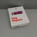 Pet Parents Washable Dog Diapers (3pack) + Extendrs of Durable Doggie Diapers, Premium Dog Diapers Female (Large, Princess) (Large (19-27"))