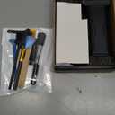 Compressed Air Duster, 130,000RPM Ultra-Powerful Cordless Electric Air Duster with 8000mAh Rechargeable Battery, 4-Gear Adjustable Air Blower for Keyboard, Computer, Car, Home Cleaning (Black)