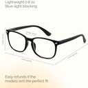 CCVOO Reading Glasses for Women/Men, Eyeglasses, Blue Light Readers for Women/Men, Computer Eye Glasses, Cheaters