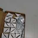 30 Set Silver 2020 Series Aluminum Extrusion Profile Connector, Includes 1pc Wrench, 30pcs 2028 Corner Bracket, 60pcs T-Slot Sliding Nuts and M5 Hex Screw Bolt for 20S Aluminum Rail Accessories