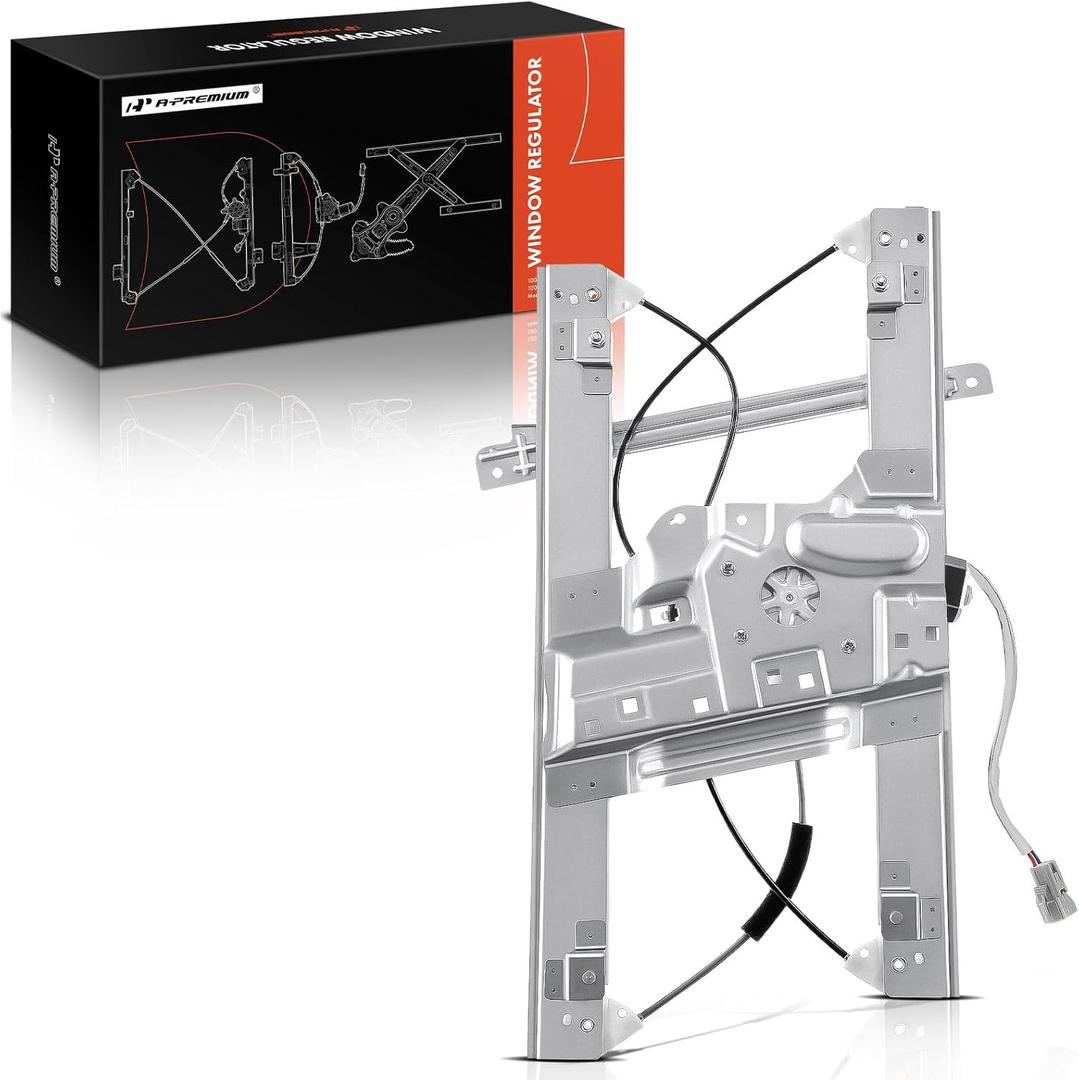 A-Premium Power Window Regulator with Motor Compatible with Mitsubishi Galant 2004-2012 Front Passenger Side