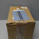 YANWE1 Blue Glass Vase, Large Glass Vase for Flowers, Tall Flower Vases, Modern Round Vases for Living Room, Bedroom, Kitchen, Mantle, Shelf, Wedding, Office, Entryway, 10 Inches