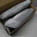 Zakkart Cat Perch for Window Sill with Bolster - Orthopedic Hammock Design with Premium Hardwood & Robust Metal Frame - Cat Window Seat for Large Cats and Kittens - Natural Color Wood Gray Bed, 24''W