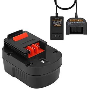 Shentec 3500mAh 12V Battery Compatible with Black and Decker 12V A1712 FS120B FSB12 HPB12 A12 A12-XJ A12EX Firestorm FS120B FS120BX (Battery Charger Included) : Tools & Home Improvement