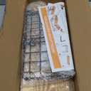 VITVITI Toilet Paper Holder with Shelf, Wall Mounted Toilet Paper Storage Basket, Wood Metal Toilet Roll and Wipes Holder for Bathroom Farmhouse (Brown)