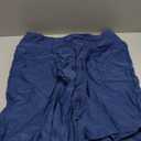 Viodia Women's 9" Long Swim Board Shorts with Pockets High Waisted Beach Swimsuits Knee Length Short for Women with Liner (X-Large, Ocean Blue)