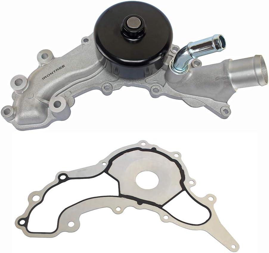 IRONTREE AW6169 Professional Water Pump Kit with Gasket Compatible with Chrysler Town & Country 200 300, Dodge Grand Caravan Charger Durango, Jeep Grand Cherokee, Volkswagen, Ram 1500, 3.6L V6 Engine