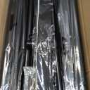 ParseBio Wedding Sign Holder, 68x31x 20 Adjustable Black Welcome Sign Stand with Leather Sign Hanging Straps, Sign Rack,Heavy Duty Easel for Valentines Day, Wedding Seating Chart Stand