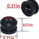 2 x 4PCS Transfer Case Linkage Control Lever Bushing Grommet