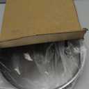 VAEHOLD Pantry Cabinet Lazy Susan Stainless Steel Black Spice Rack Turntable - Decorative Trays Storage Containers Organizer for Kitchen Cabinet, Snacks, Bathroom (10 inches) (9 4/5'', Silver)